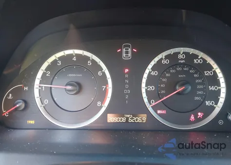 2008 Honda Accord 3.5 Ex-L из США, поврежденный, VIN 1HGCS22878A009856